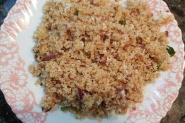 broken wheat upma/godhi upma healthy breakfast recipes/godhuma upma