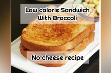 Low Calorie Sandwich recipe!!Healthy Sandwich with Broccoli!!