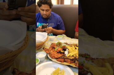 Healthy  and Tasty Lunch with Friends #Chicken #chips #tikka #kabab