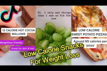 LOW CALORIE SNACKS FOR WEIGHT LOSS [Lose Weight] [Healthy Meal Prep For Diet] [Healthy Desserts]