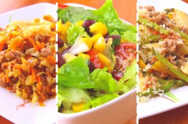 3 HEALTHY LOW CALORIE RECIPE | 200-400 Calorie recipes