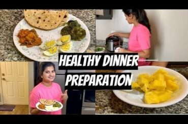Simple Dinner Vlog | Dinner Recipe| Weight Loss | Diet Plan | Healthy Eating