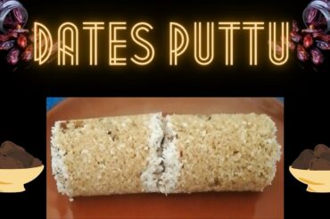 DATES PUTTU - HEALTHY BREAKFAST/DINNER RECIPE #shorts