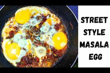 Street Style Masala Egg || Healthy Breakfast Recipe|Masala Egg Recipes| YouTube Short|