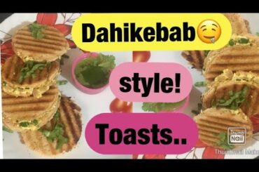 Dahi kebab style Sandwiches | Dahi Sandwich | Curd Sandwich| A healthy recipe | Protein snack