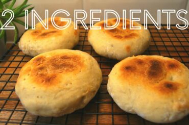 2 Ingredient Bread NO OVEN | Healthy Bread Recipe