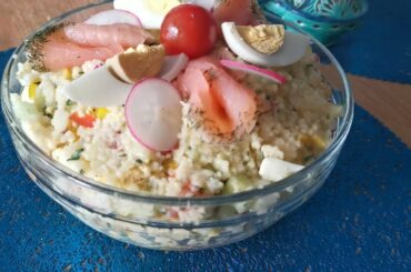 Couscous Salad Recipe/ Healthy and easy