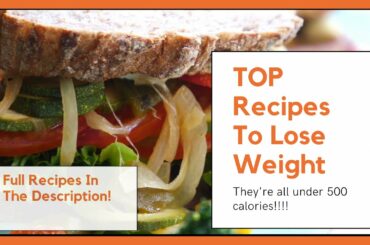 Healthy Low Calorie Recipe For Weight Lose - This Recipe is under 500 Hundred Calories!!!!!