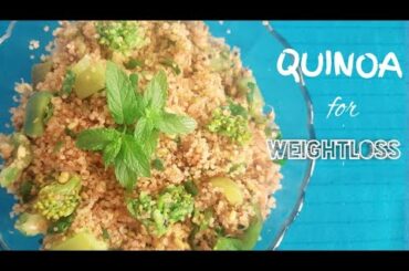 How To Cook Quinoa | Quinoa Weightloss Recipe | Healthy Breakfast Recipe | Quinoa Recipe