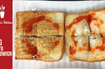 Grilled Egg-Mayo Sandwich | Street Food | Healthy  Bread Recipe #bypatrali'skitchen