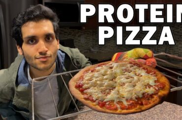 LOW CALORIE PROTEIN PIZZA || Real, Homemade, Healthy Pizza Crust