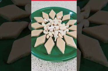 KAJU KATLI/KAJU SWEET/CASHEW SWEET/HEALTHY RECIPES/HEALTHY ART/LIVE THE HEALTHY LIFE/#shorts
