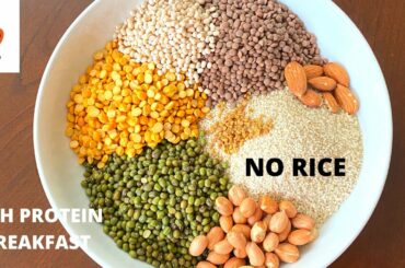 high protein breakfast |Healthy Breakfast Recipes| Millet recipe |vegan recipe