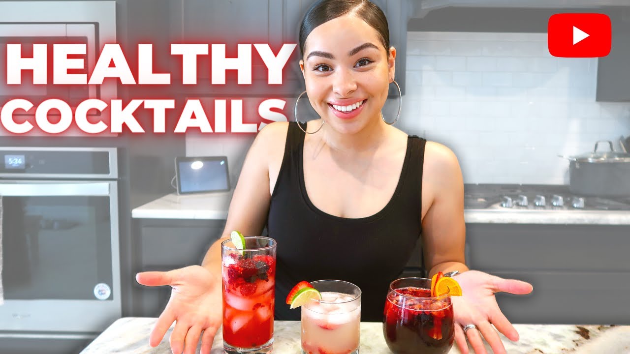 3 Healthy LOW CALORIE Cocktail Recipes | KETO FRIENDLY 3 Healthy LOW CALORIE Cocktail Recipes | KETO FRIENDLY