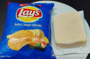 Lays & Paneer | Quick Evening Snack Recipe | 5 Minute Snacks |