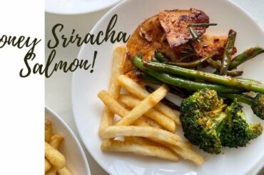 Honey Siracha Salmon! Easy & Healthy Dinner Recipes!
