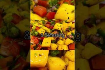Refreshing & Healthy Mango Salad | Mango Salsa Recipe | Summer Special Salad | #shorts