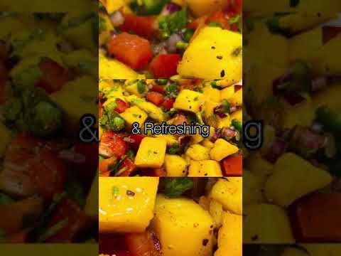 Refreshing & Healthy Mango Salad | Mango Salsa Recipe | Summer Special Salad | #shorts Refreshing & Healthy Mango Salad | Mango Salsa Recipe | Summer Special Salad | #shorts