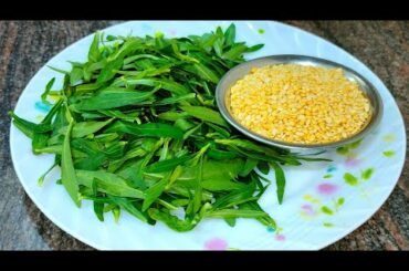 #PonnagantiFry Healthy, Vitamin A, Iron Rich Water Amarnath Curry  Recipe  #TastyFood #Shorts