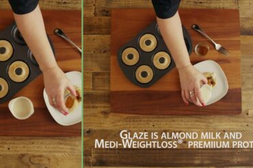 Medi-Weightloss Recipes - Glazed Cinnamon Donuts