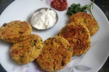Chole - Chickpeas Tikki Recipe | Healthy Snack Recipe  |  High  in  Vitamins Minerals and Fibers |