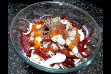 Healthy Salad Recipe | No Stove Cooking