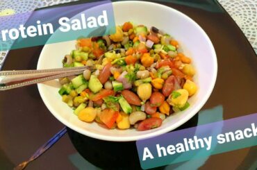 Protein Salad|| Healthy Snacks|| Easy Recipe|| Tasty and mouthwatering snacks|| Healthy Diet||