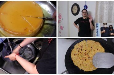 Vaccination Done | Healthy Breakfast Idea | Mummy Papa Got Vaccinated | Eggless Caramel Pudding