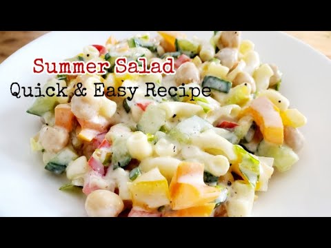 Summer Salad | Quick and Easy Salad Recipe #shorts Summer Salad | Quick and Easy Salad Recipe #shorts