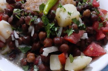 Kabuli Chana Chaat | Kala Chana Chaat | Healthy Salad Recipe | Food Skill