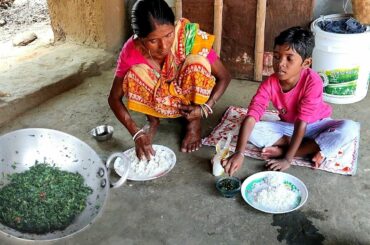 Healthy Food Recipe Cooking By Village Santali Tribe People / Tribe Food Cooking