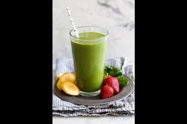 GREEN SMOOTHIE RECIPE FOR WEIGHT LOSS | Easy & Healthy Breakfast Ideas!