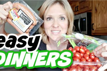 LARGE FAMILY EASY DINNER IDEAS | COOK WITH ME CLEAN OUT THE FRIDGE