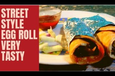 EGG ROLLS |Healthy Breakfast Recipe| Street Style Egg Rolls