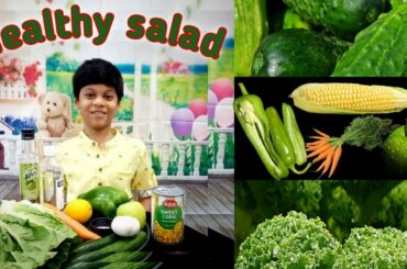 How to make Healthy salad | mixed salad