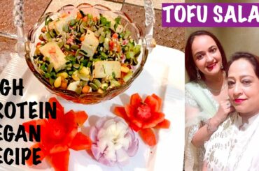 Stir-Fried Tofu Veggies & Sprouts | Chef Ninny | Healthy Recipes | Vegan Food #Tofu #TofuSalad