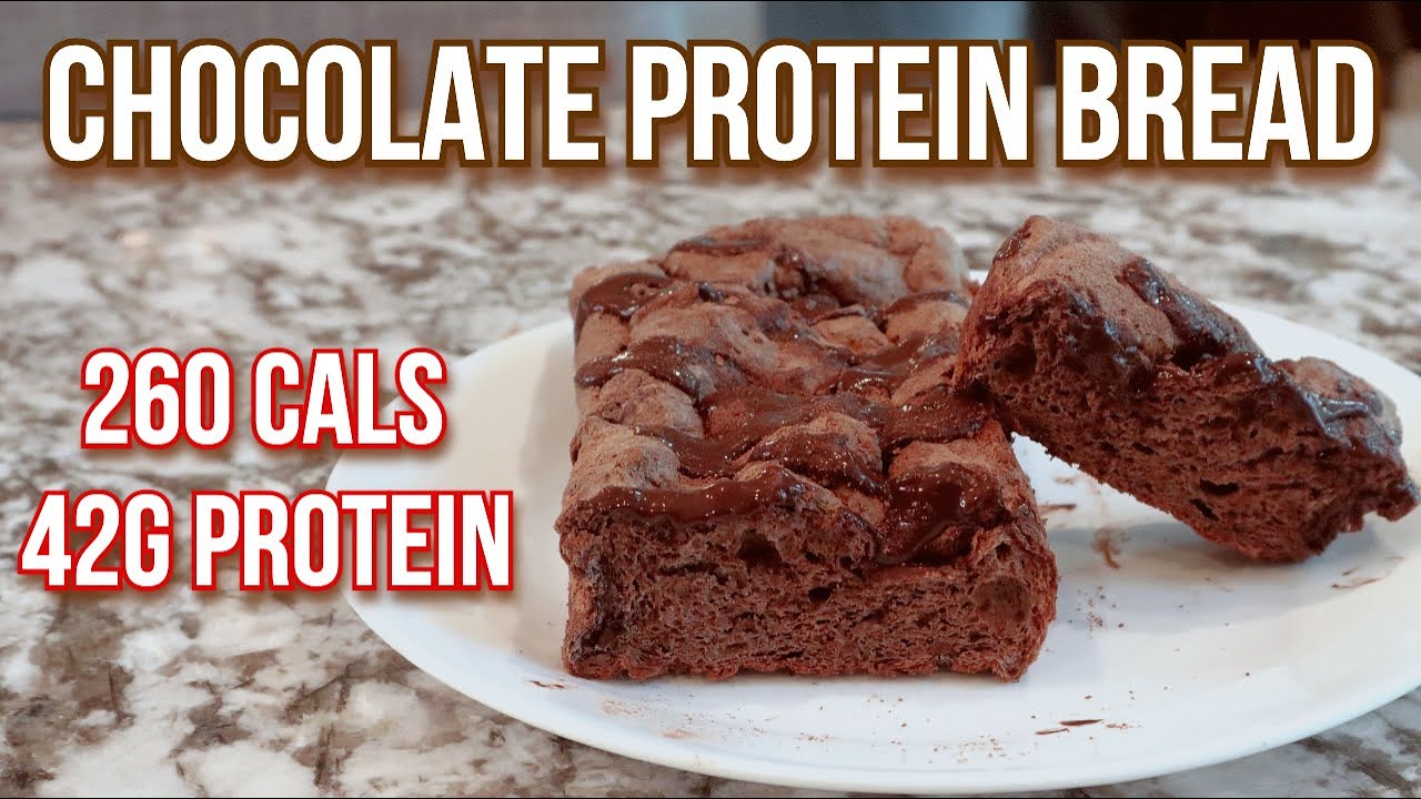Chocolate PROTEIN Bread | Healthy Bread | High Protein Bread Recipe | Low Carb Bread Chocolate PROTEIN Bread | Healthy Bread | High Protein Bread Recipe | Low Carb Bread