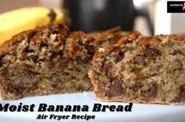 MOIST BANANA BREAD RECIPE IN AIR FRYER | Mini Banana Bread Recipe Using Air Fryer | (Oven+Air Fryer)