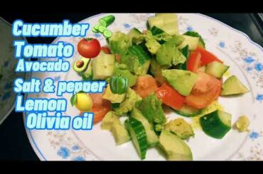 Let’s eat healthy Salad