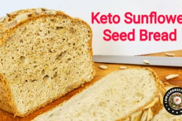 HOW TO MAKE KETO SUNFLOWER SEED BREAD - CHEAP, HEALTHY, LIGHT, SOFT, FLUFFY & CRISPY WHEN TOASTED !