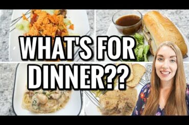 WHAT'S FOR DINNER? | EASY DINNER IDEAS | SIMPLE DINNER RECIPES | FAMILY MEALS | LivingThatMamaLife