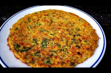 Oats Egg Omelette | Healthy Breakfast Recipe