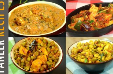 Paneer Recipes For Lunch Dinner | Quick Paneer Recipes | Indian Lunch Recipe