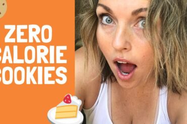 Zero calorie cookies! Easy vegan healthy