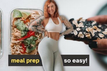 MEAL PREP WITH ME - delicious, high protein meals
