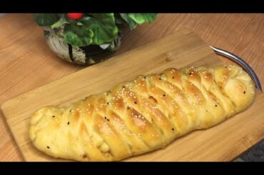 Chicken Cheese Bread Recipe || Perfect Dough step by step || Chicken Snacks Recipe