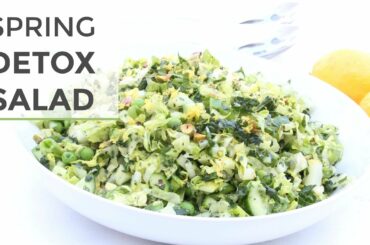 Easy Chopped Detox Salad Recipe | Spring