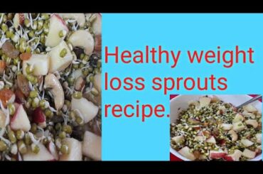 How to make healthy sprouts || Weight Loss recipe || Healthy Food