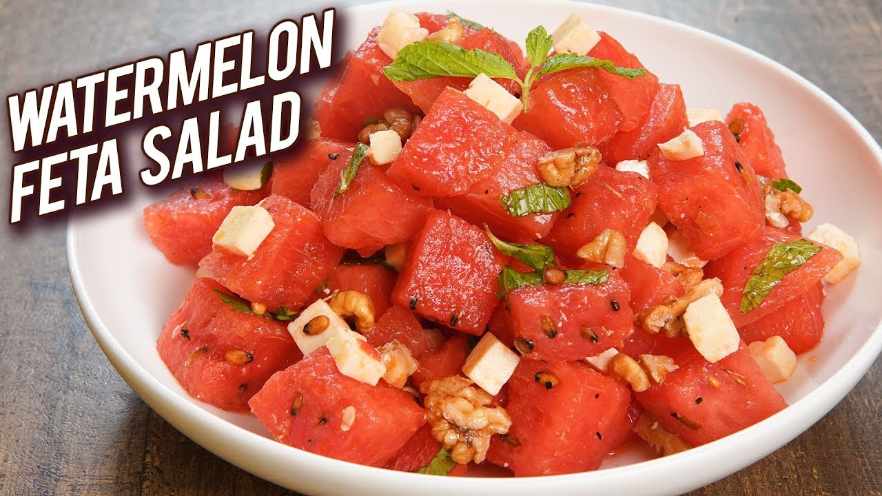 Quick And Easy Salad Recipe – Watermelon Feta Salad Recipe – Summer Special Recipe – Bhumika Quick And Easy Salad Recipe - Watermelon Feta Salad Recipe - Summer Special Recipe - Bhumika