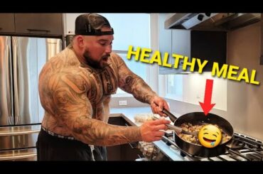 COOKING MY FAVORITE HEALTHY MEAL